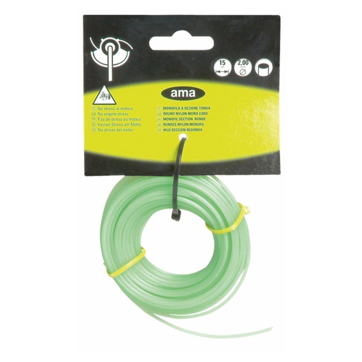 MONOFILO VERDE D.2,00MM 15M