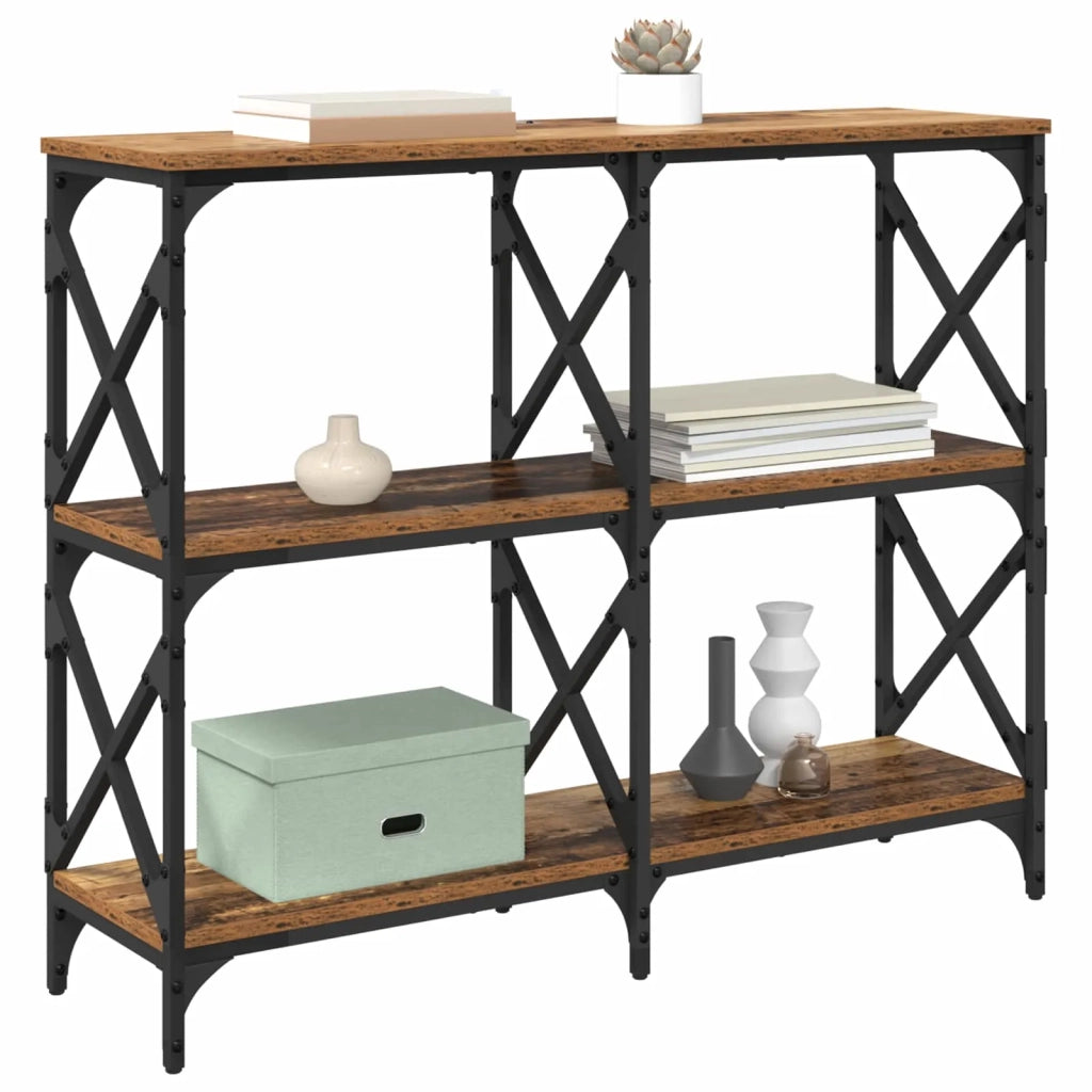 Tavolo consolle Legno vecchio 100 x 28 x 80,5 cm
