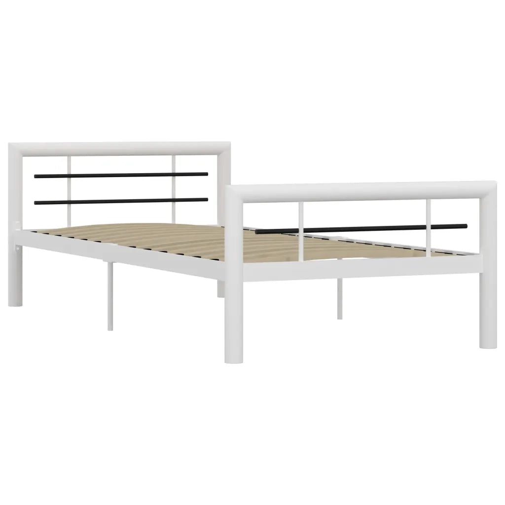 Giroletto Bianco e Nero in Metallo 90x200 cm cod mxl 64255