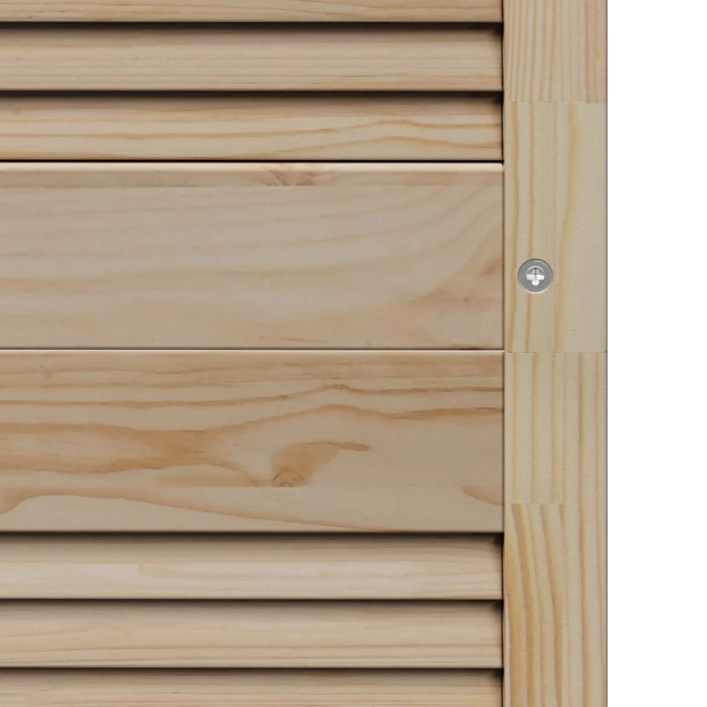 Porta per Armadio con porta 2 pcs Naturale 201 x 2,1 x 59,5 cm 42019277