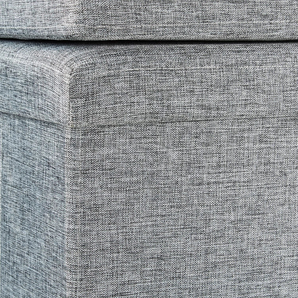 Pouf/panca pieghevole portabiancheria 114 cm grigio 13_0002783_2