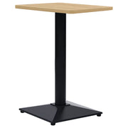vidaXL Gamba per Tavolino da Bistrò Nero 41x41x72 cm in Ghisa