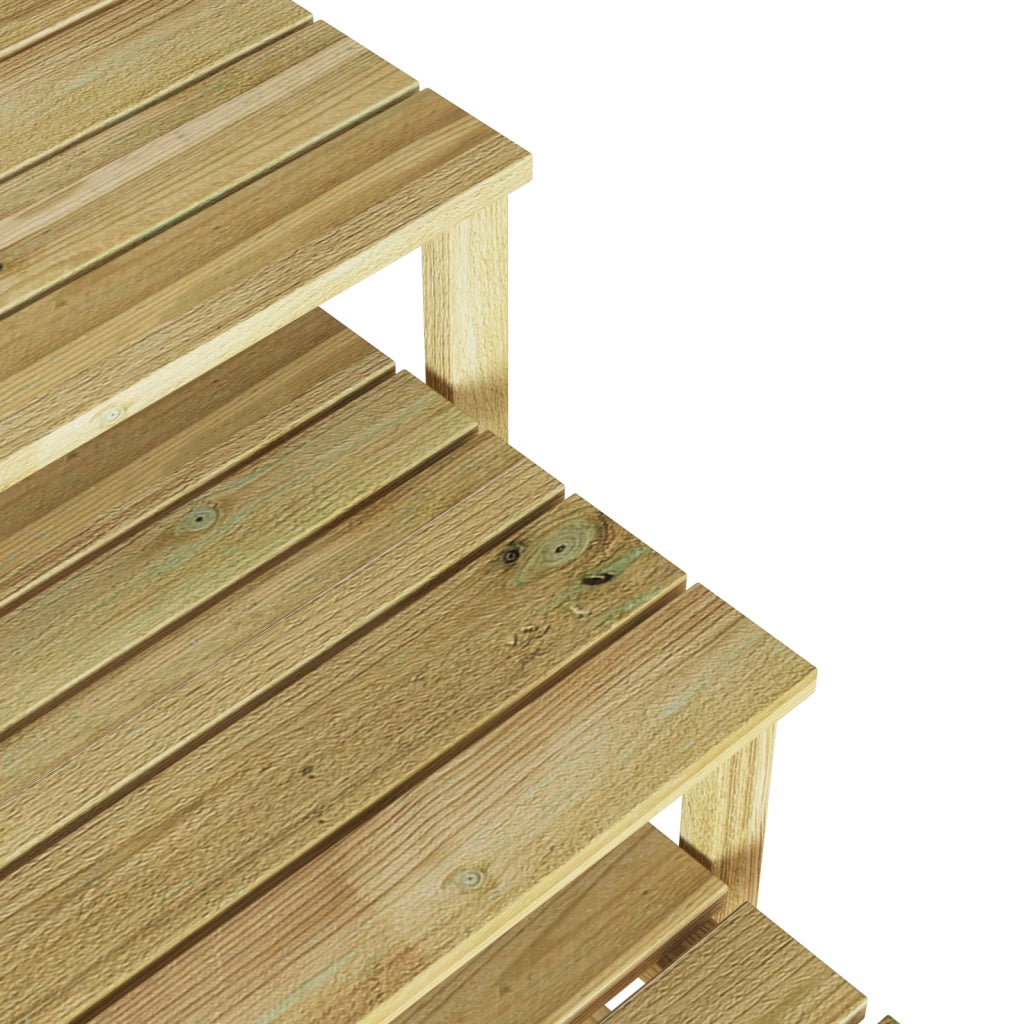 Set Tavolo Sole da 3 pezzi in Legno Massello di Acacia