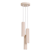 Lampada a sospensione RAYO 3P beige