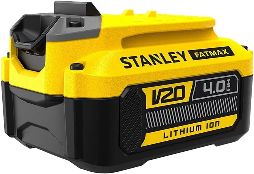 STANLEY FatMax Kit SVK1001 (SFMCH900 + SFMCG400 + SFMCD711 + SFMCF800 + SFMCS500 + SFMCS600 + SFMCW220 + SFMCS300 + SFMCE500 + SFMCL020 + 3 Batterie 4,0 Ah + Caricabatteria + Caddy 3in1)