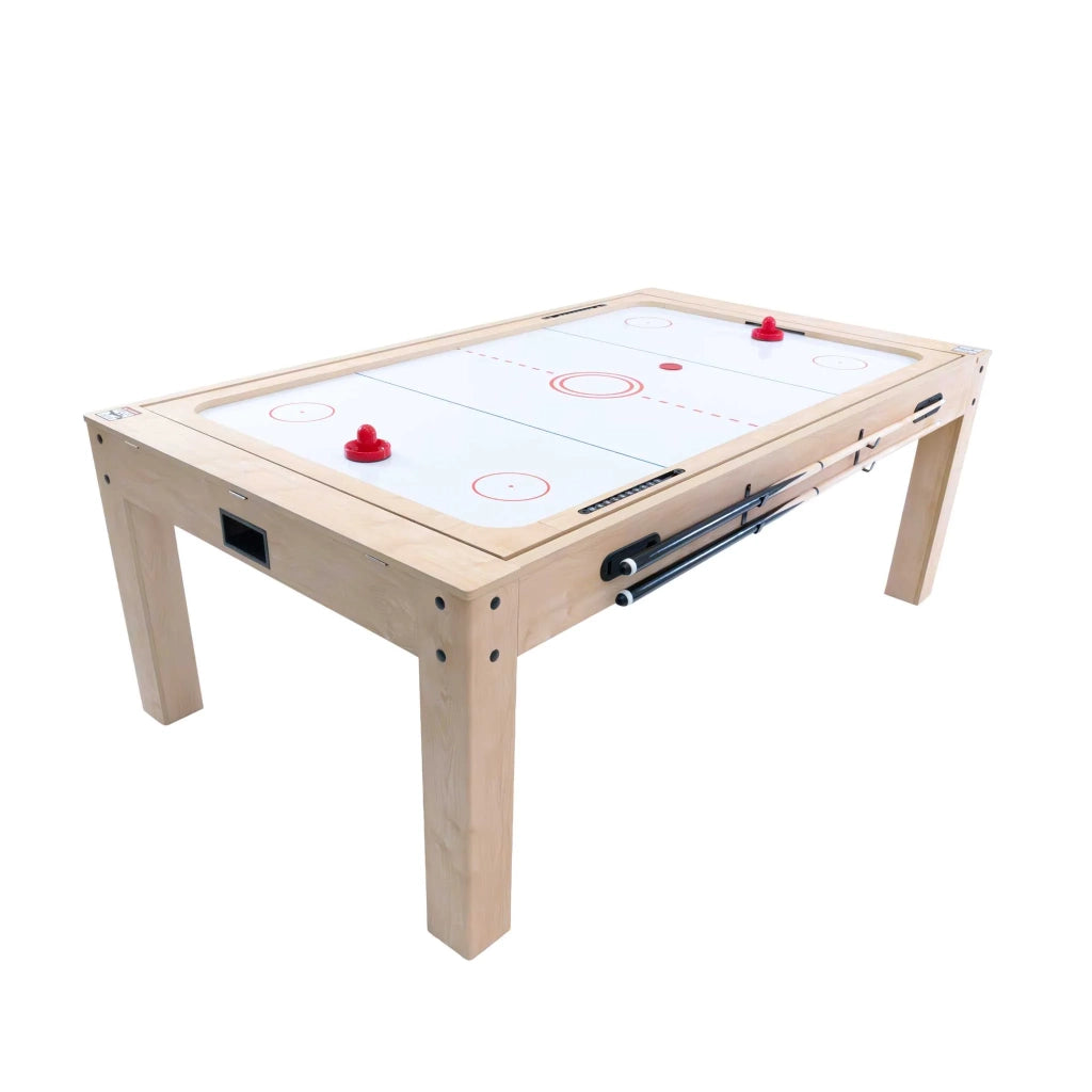 Tavolo Multigioco 7-in-1 213 cm (7ft) Beige Biliardo Tennis Hockey