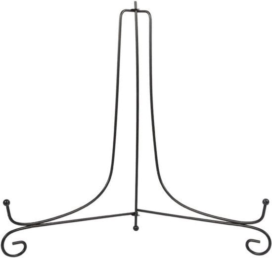 Displaystand per Foto, Boeken e Opere d'Arte - Verstelbaar - Zwart - Adatto per Diverse Dimensioni - Modello 4\" - 12\"