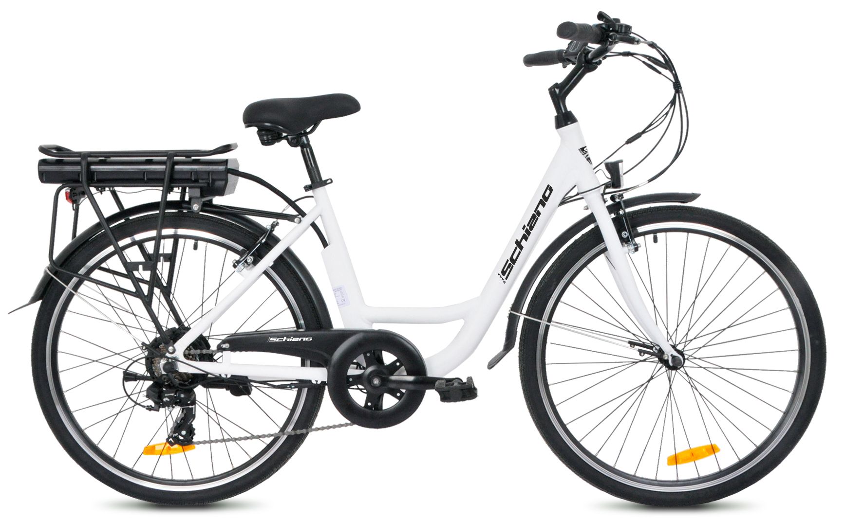 City bike 26" alluminio 10.4 ah Bianca - F.LLI SCHIANO