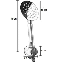Kit set Doccetta Anticalcare Con Supporto Flessibile Doccia Cm 150
