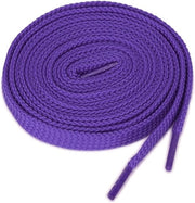 Viti a spago a tinta unisex, colore viola, lunghezza 120cm.