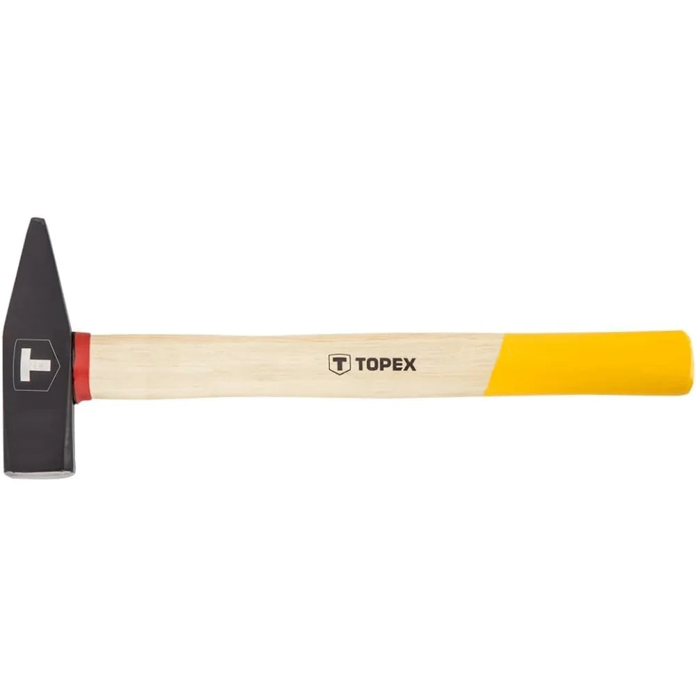 Topex 02a408 martello da carpent ntiere 800 g, manico in frass ds
