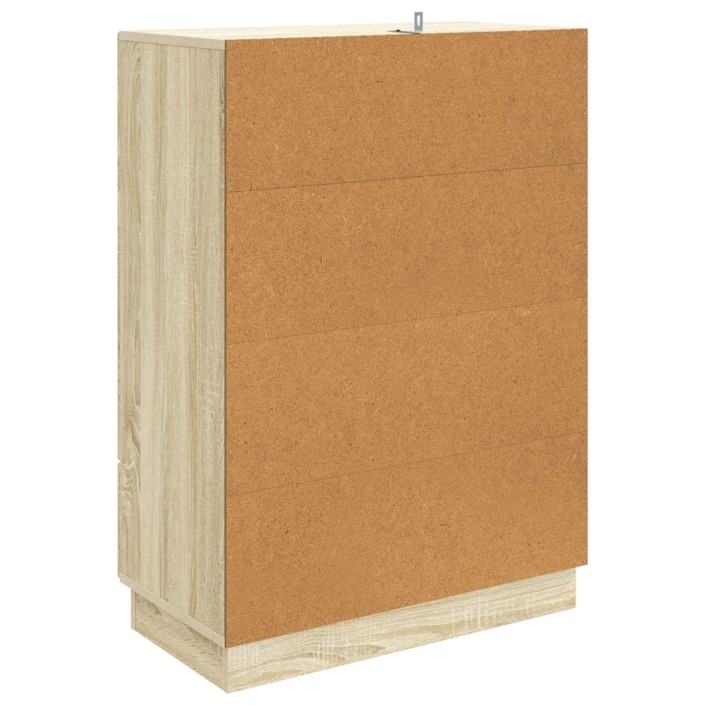 Credenza Rovere Sonoma 66 x 34,5 x 92 cm Legno ingegnerizzato 895357