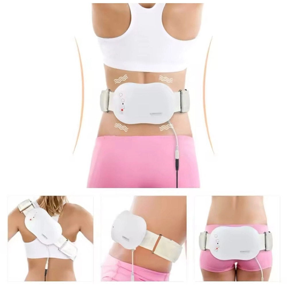 Trade Shop - Fascia Vibrante Slimmin Belt Vibra Cintura Massaggio Pancia Glutei Cosce Fianchi -