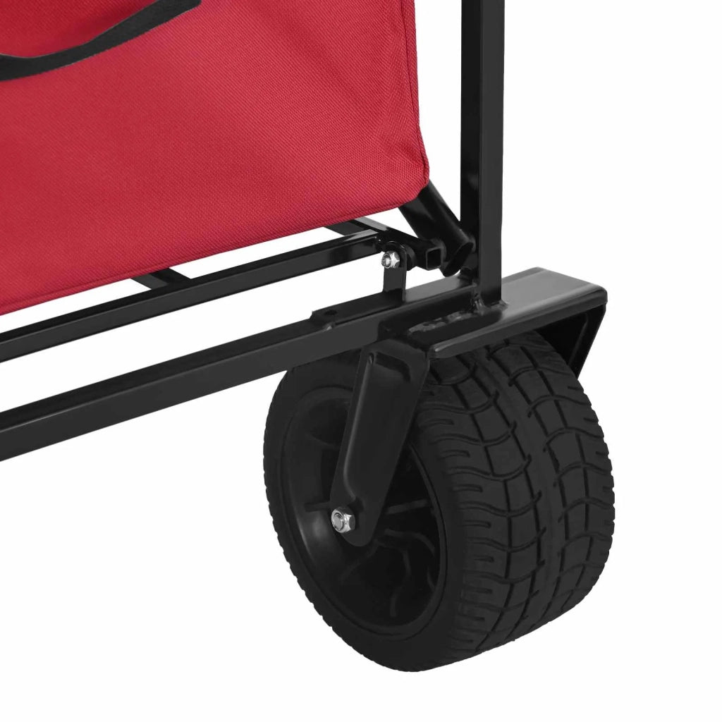 Carrello Pieghevole Rosso 89 x 63 x 96 cm 42020659