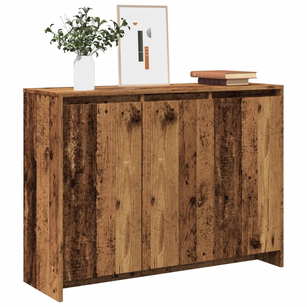 Credenza-Buffet-Armadio da cucina Legno Antico 102x35x55 cm in Truciolato