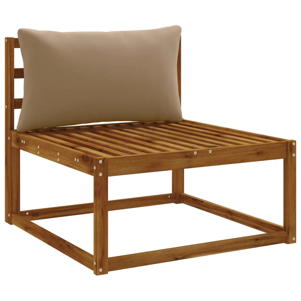 Cuscino per Schiena a 1 Pezzo PUTTEN 100% Poliestere Tortora 946989