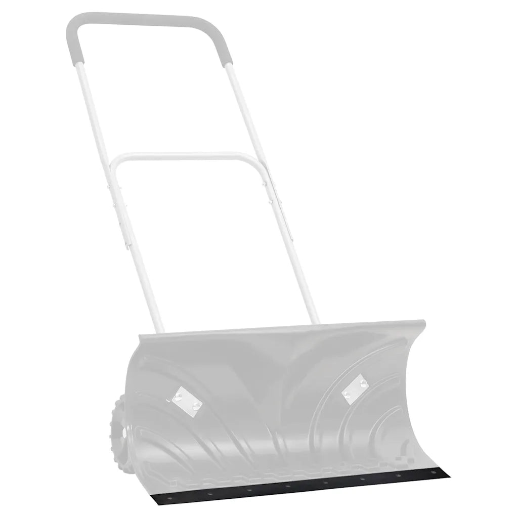 Bordo in Gomma per Spazzaneve Nero 200x8x1 cm