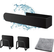 Houder per asciugamani di acciaio inossidabile senza perforazione - con adesivo self-adhesive per organizzazione cucina e bagno