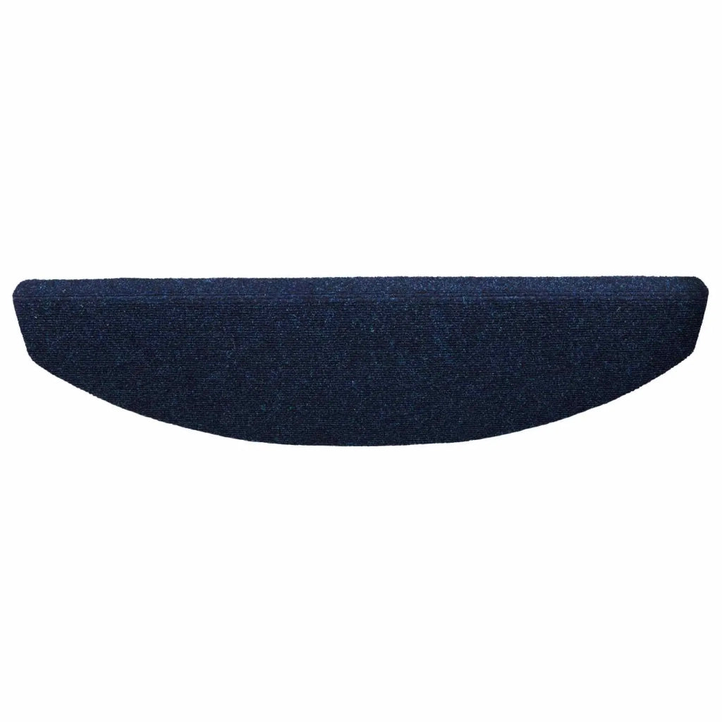 Tappetini per scale autoadesivi 15 pcs Navy 80 x 24,5 x 3,5 cm 42038674