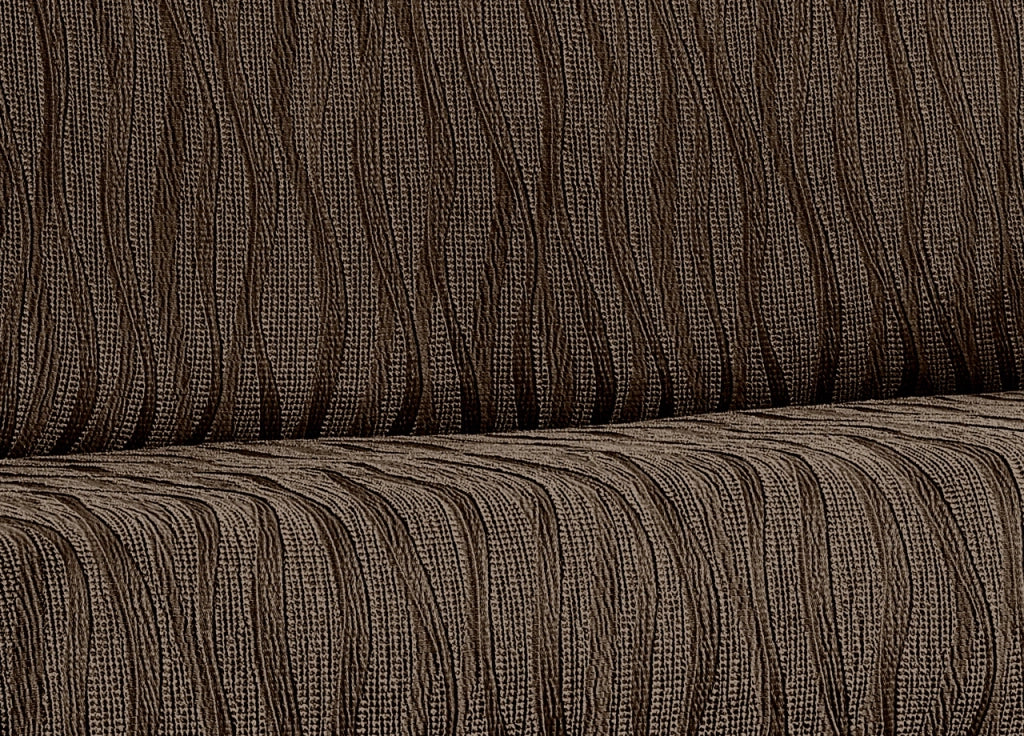 Copridivano Sofà Poltrona Elasticizzato Protezione Macchie Modello Wonderful - 3 Posti - Marrone