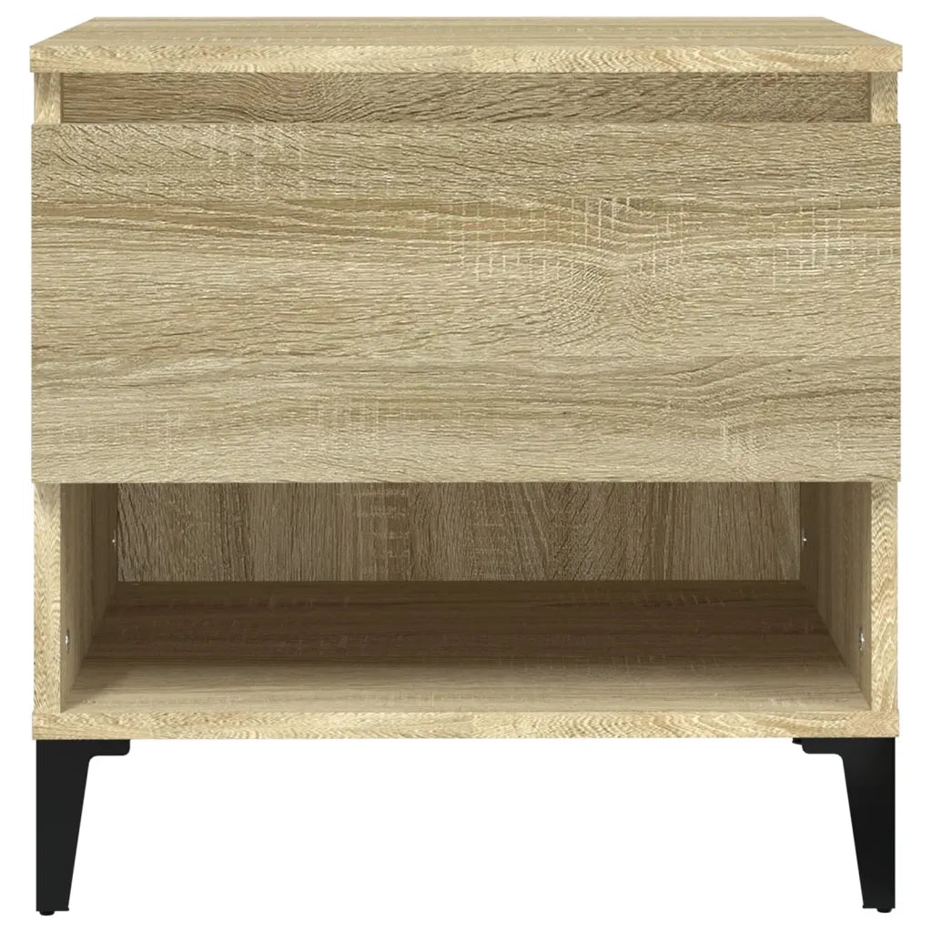 Tavolini 2 pz | Tavolo laterale Rovere Sonoma 50x46x50 cm in Legno Multistrato