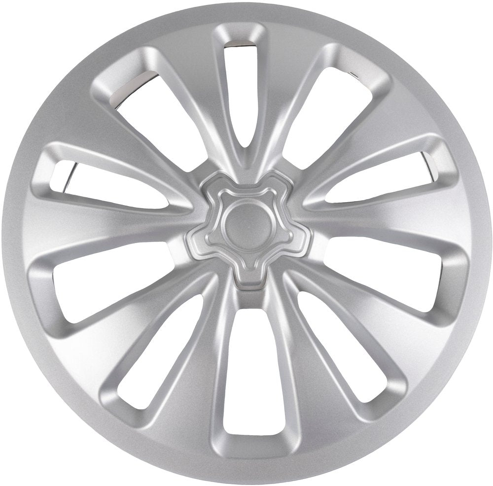 Copricerchio auto grigio singolo montecarlo 13'' in ABS