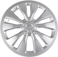 Copricerchio auto grigio singolo montecarlo 13'' in ABS