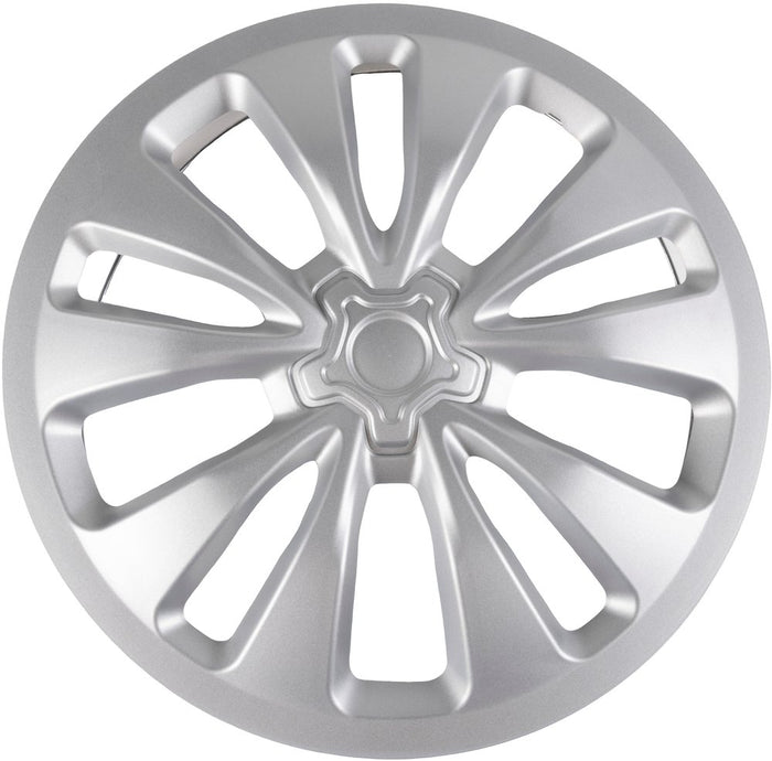 Copricerchio auto grigio singolo montecarlo 13'' in ABS