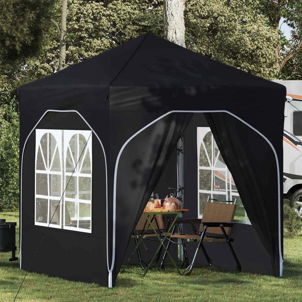 Tenda per feste a pop-up-Gazebo 192 x 192 x 245 cm Antracite 544990