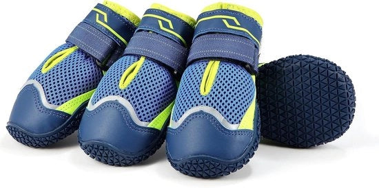 Calze per cani anti-slip robusti e protezioni zampe con striscia riflettente - protezione invernale per pavimenti duri - respiranti e anti-slip

 Specifiche tecniche: 
 Modello: 
 Codice prodotto: