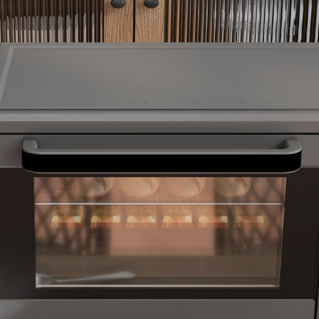 Mini Forno Elettrico 21 L 1400 W con 3 Modalità; Temperatura 100-230°C; Timer 60 Min e Teglia