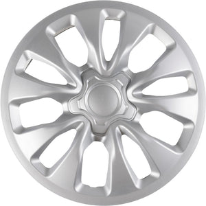 Copricerchio auto grigio singolo monte carlo 14'' in ABS