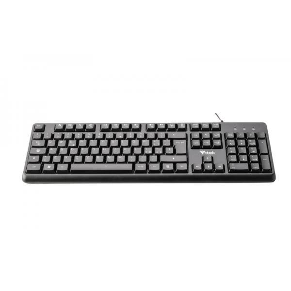 ITEK TASTIERA DGT C01  USB  105 TASTI , CAVO 1.5M