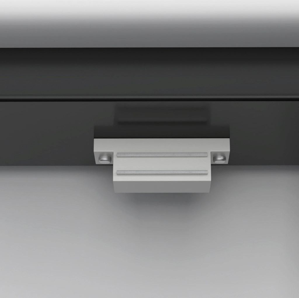 Mobile bagno 76 cm con lavabo in ceramica; 3 cassetti e ripiano; nero HOMVRA