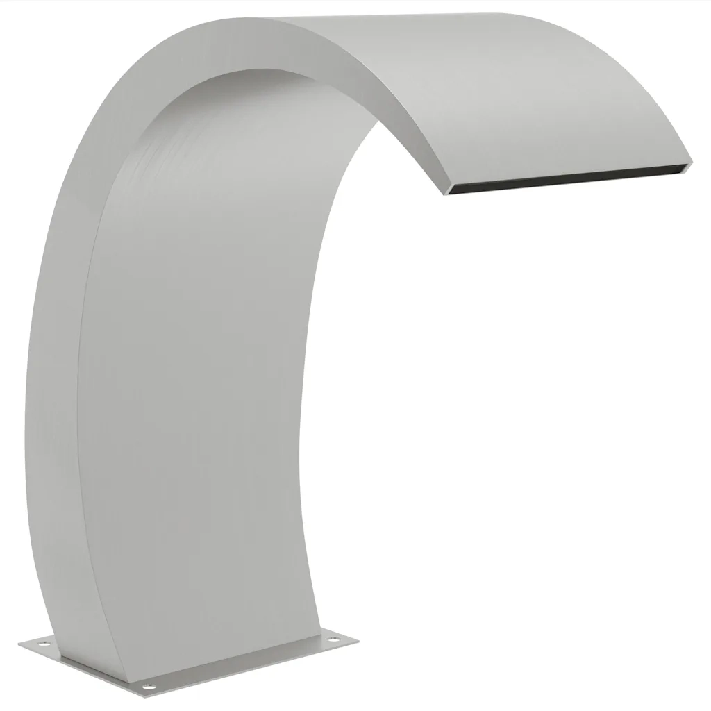 Fontana per Piscina con LED 22x60x70 cm in Acciaio Inox 304 CFW6259708