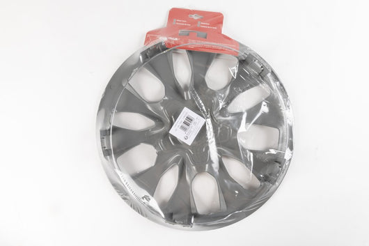 Copricerchio auto grigio singolo monte carlo 15'' in ABS