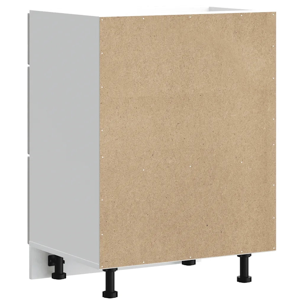 Base da Cucina Kalmar Grigio Cemento in Legno Multistrato
