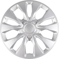 Copricerchio auto grigio singolo monte carlo 16'' in ABS