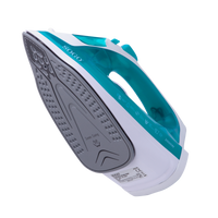 SOGO Ferro da Stiro a Vapore 140ml – Controllo Temperatura, Getto di Vapore 15-18g/min, Protezione Surriscaldamento, Funzione Spray