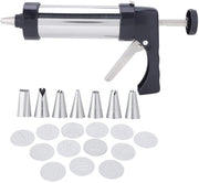 Stampo per biscotti in acciaio inossidabile con 13 forme e 7 decorazioni in stile moneta