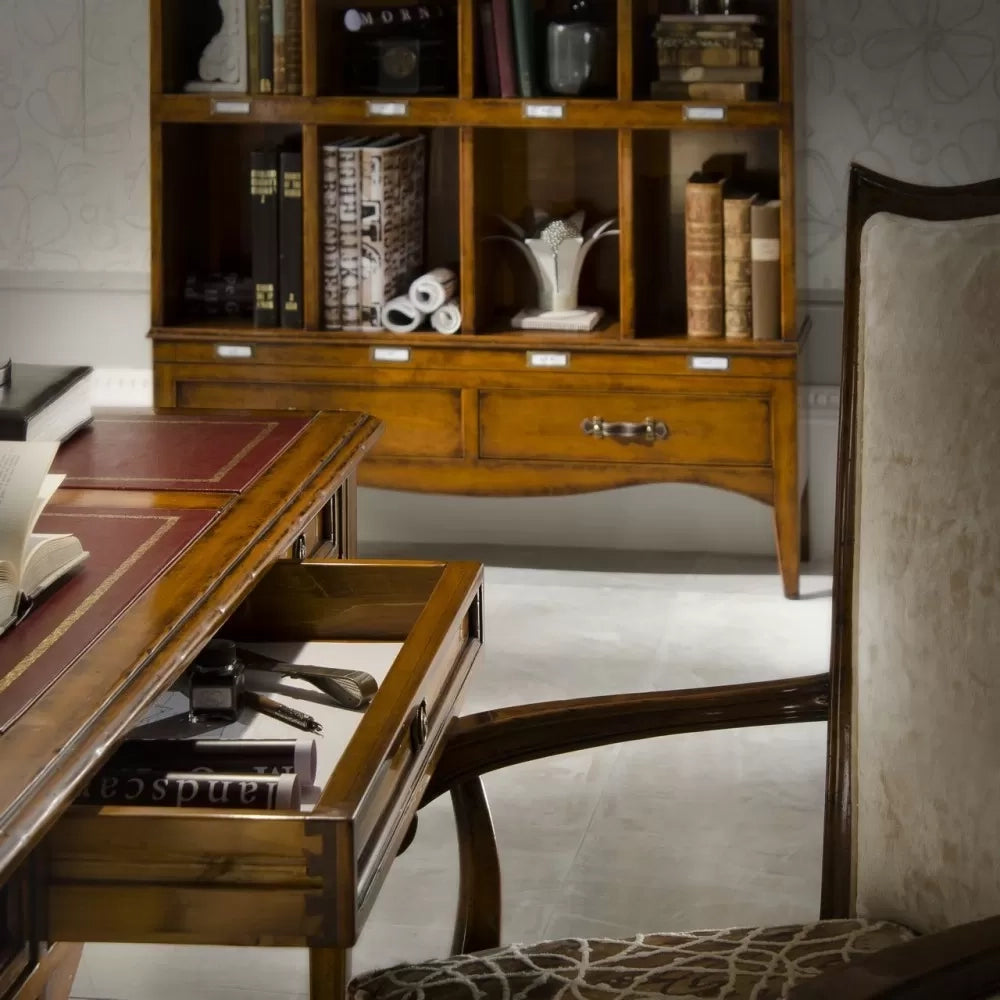 Libreria direttorio 16 vani in legno bassano 122x31x219 - Mobili 2G