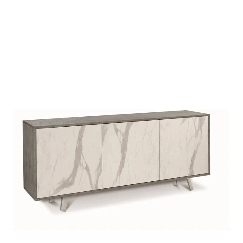 Mobile 3 Ante Kit Cemento cm 177x41x74h - Sarmog