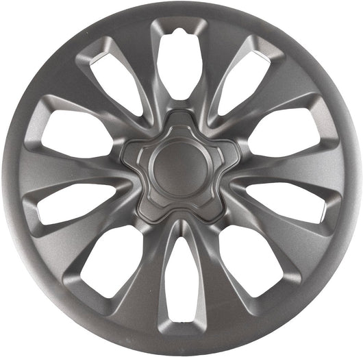 Copricerchio auto antracite singolo monte carlo 15'' in ABS