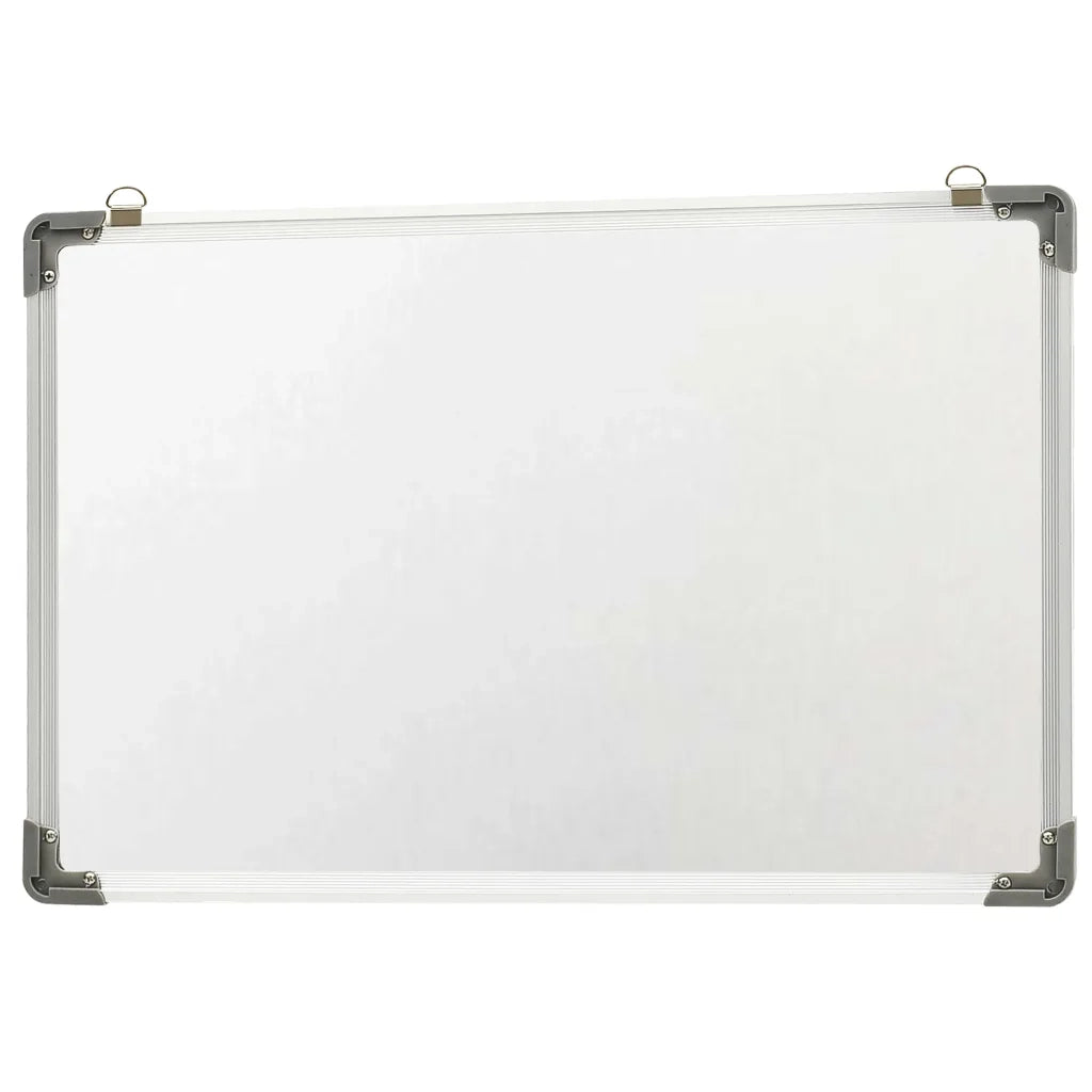 Lavagna Magnetica Bianca Cancellabile a Secco 60x40 cm Acciaio 146631