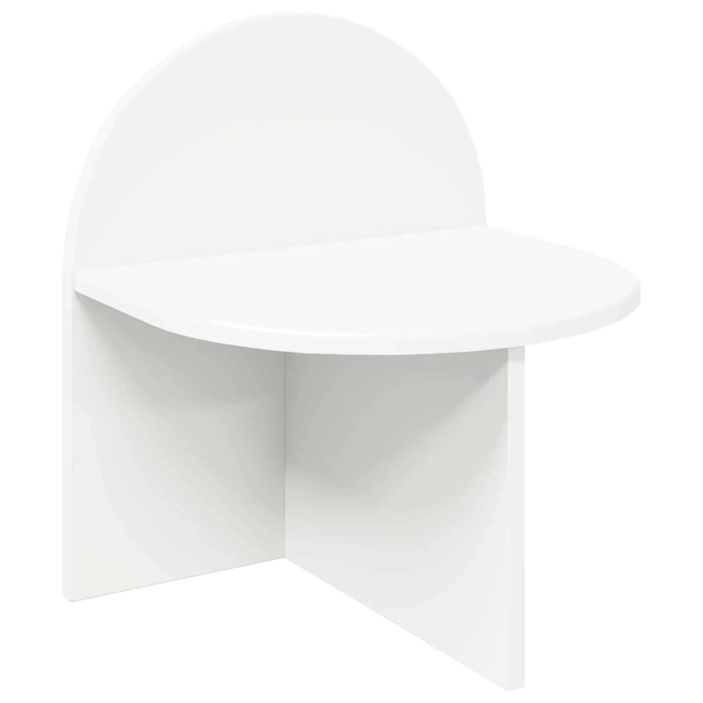 Set di 2 Comodini | Armadio da Notte | Mobiletto da notte Bianco 40 x 35,5 x 45,5 cm Legno ingegnerizzato