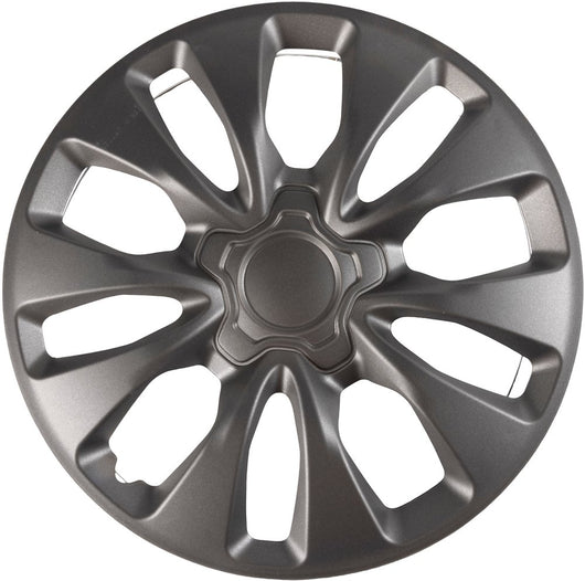 Copricerchio auto antracite singolo monte carlo 16'' in ABS