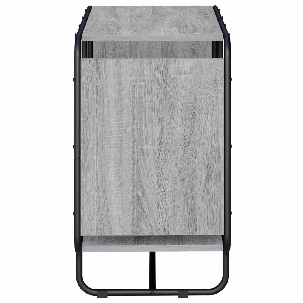 Credenza Sonoma grigio 80 x 37,5 x 64,5 cm Legno ingegnerizzato 8007933