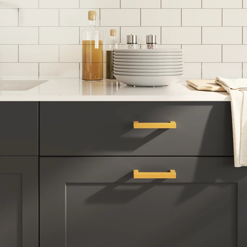 Maniglie per Mobili 20 pz Oro 96 mm in Acciaio Inox CFW1888789