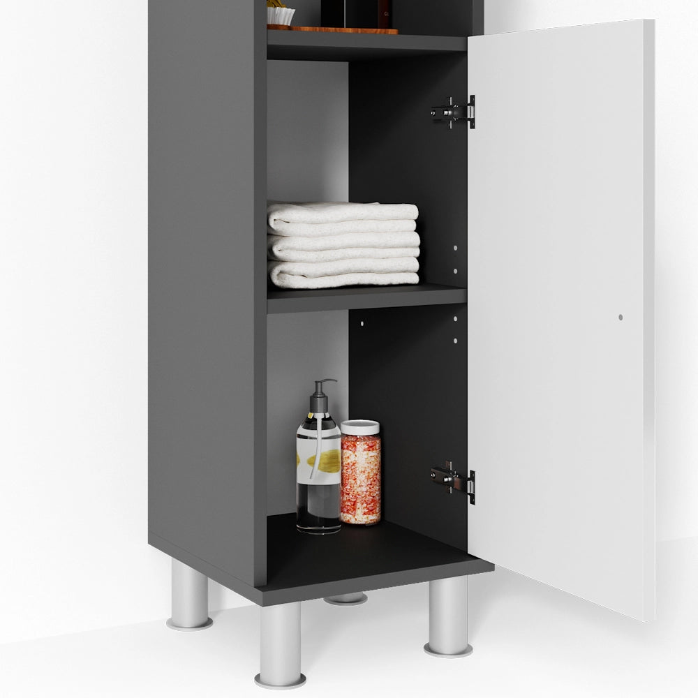 Vicco Set mobili bagno Antracite 3 parti