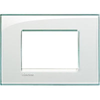 Bticino Living Light placca quadra 3 moduli